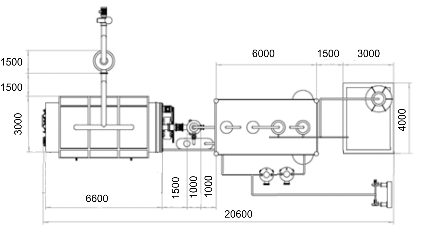 Планировка для установки LL 2200x6600